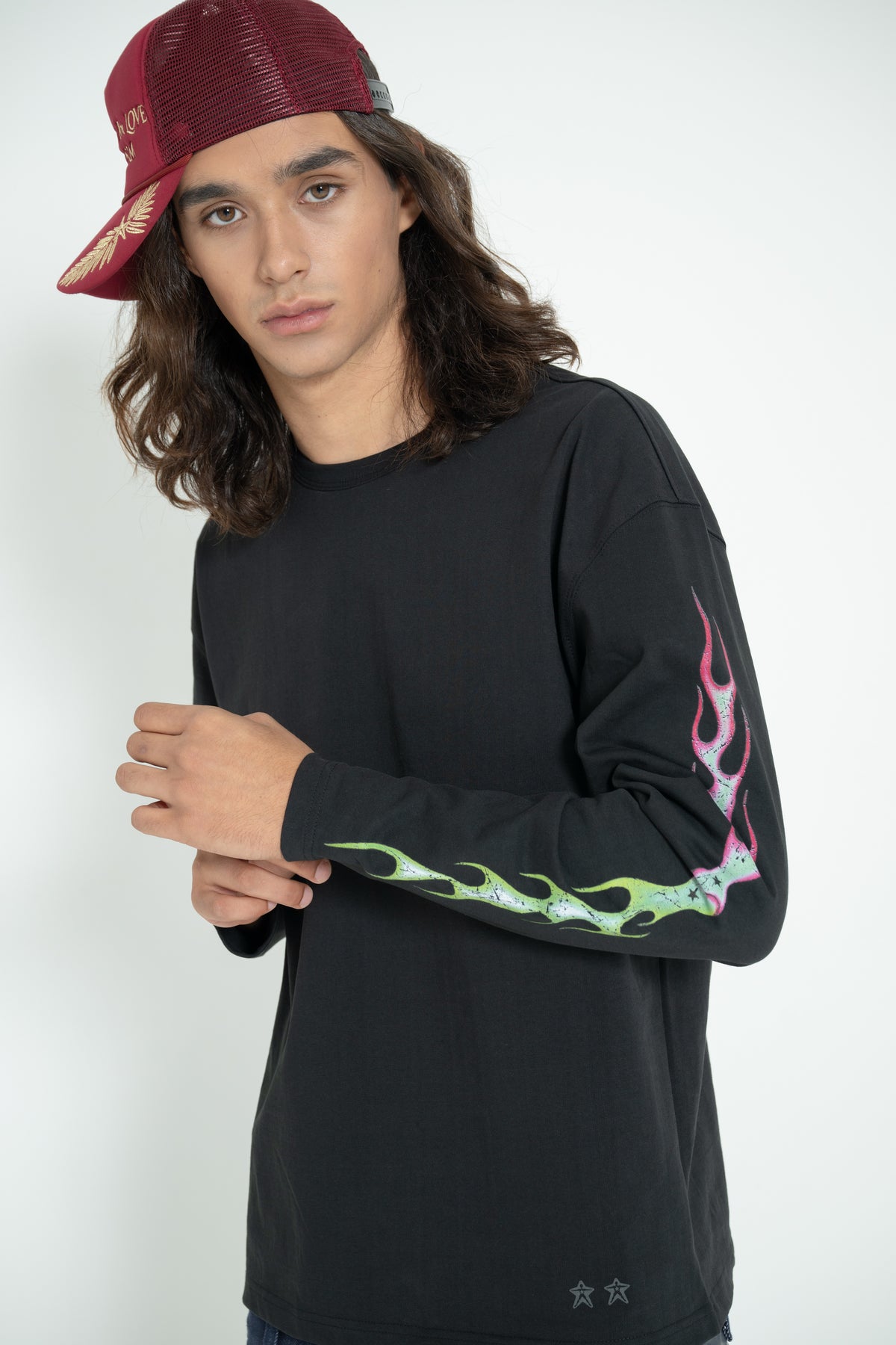 Chosim Flame Sleeve _ BLACK