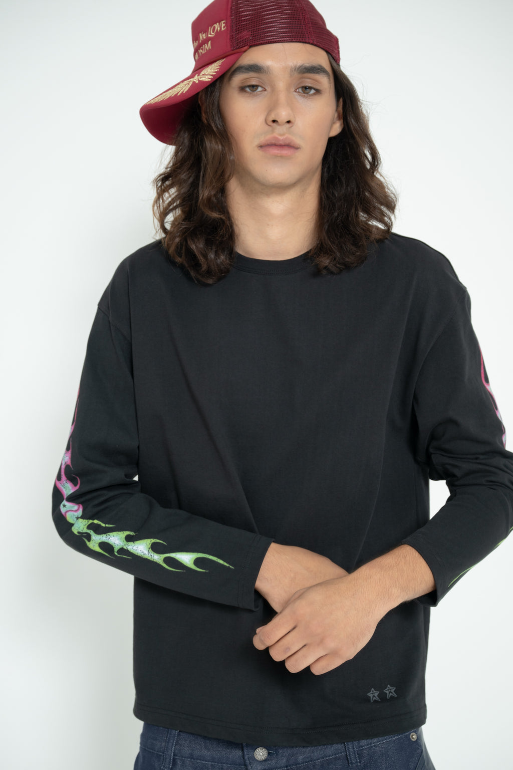 Chosim Flame Sleeve _ BLACK