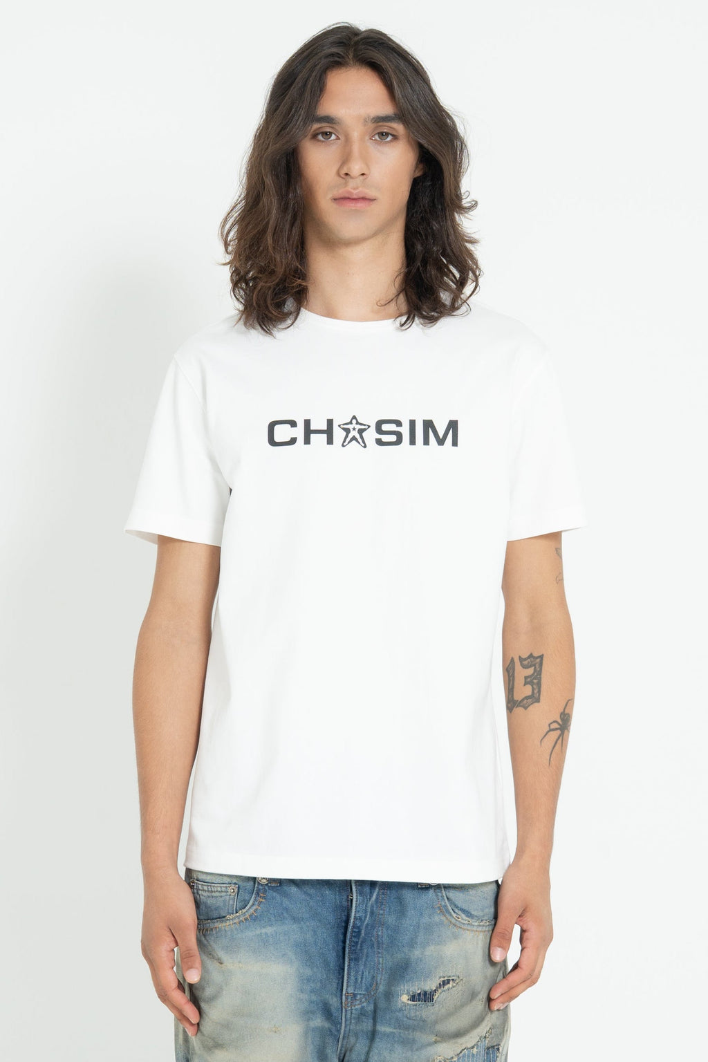 Premium Box Logo Tee - WHITE
