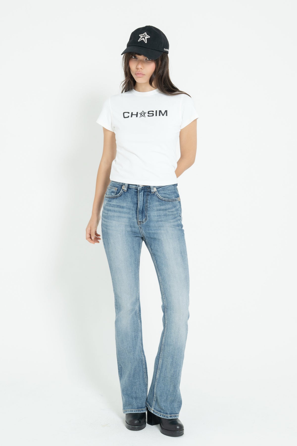 Heritage Flare Denim _ LIGHT BLUE