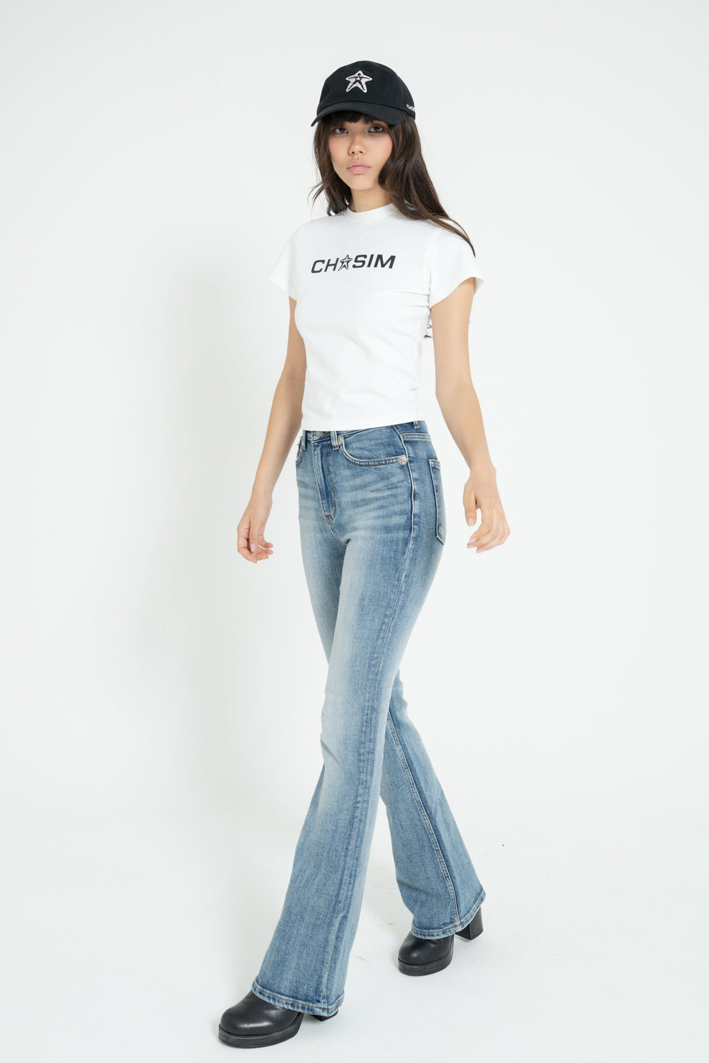 Heritage Flare Denim _ LIGHT BLUE